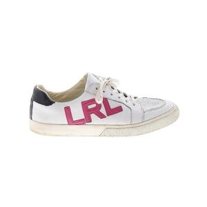 Lauren Ralph Lauren Women's White and Pink Sneakers